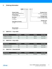 ATSAMD11C14A-SSNT 数据规格书 5