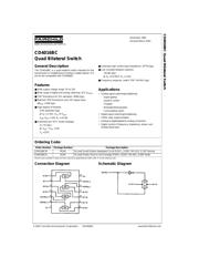 CD4016BCN datasheet.datasheet_page 1