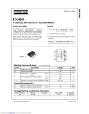 FDC638P_01 datasheet.datasheet_page 1