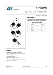 STPS16170CB datasheet.datasheet_page 1