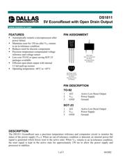 DS1811R-10+T&R Datenblatt PDF