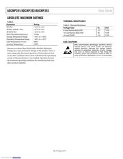 ADCMP392ARZ datasheet.datasheet_page 4