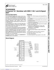 SCAN928028TUF datasheet.datasheet_page 1