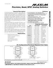 MAX361CSE+ datasheet.datasheet_page 1