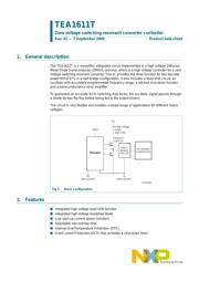 TEA1611T/N1,518 datasheet.datasheet_page 1