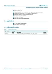 TEA1611T/N1,518 datasheet.datasheet_page 2