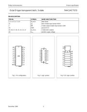 74HCT573 数据规格书 3