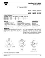 2N4393 Datenblatt PDF