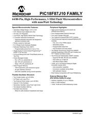 PIC18F87J10-I/PT datasheet.datasheet_page 3