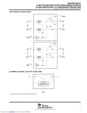SN74CBT16811CDL 数据规格书 3