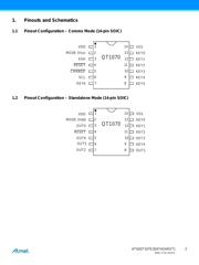 AT42QT1070-SSU 数据规格书 2