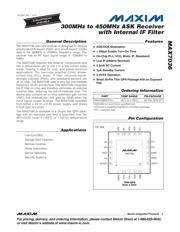 MAX7036GTP/V+TW datasheet.datasheet_page 1