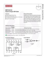 MM74HC32MTC datasheet.datasheet_page 2