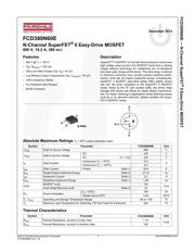 FCD380N60E datasheet.datasheet_page 1