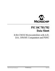 PIC16C782T-E/SS datasheet.datasheet_page 1