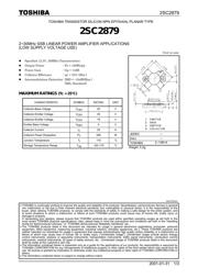 2SC2879 datasheet.datasheet_page 1