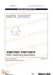 PMBT2907 datasheet.datasheet_page 1