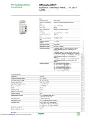 RM35LM33MW datasheet.datasheet_page 1