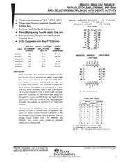 SN74LS251N datasheet.datasheet_page 1