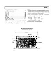 AD842 数据规格书 3