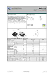 AOD2910 datasheet.datasheet_page 1