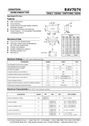BAV70 数据规格书 1