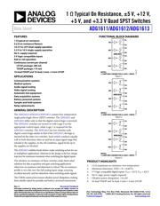 ADG1613BRUZ-REEL7 数据规格书 1
