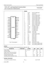 TDA5330T/C6 datasheet.datasheet_page 4