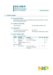 BUJ100LR,412 datasheet.datasheet_page 1