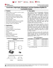 TLV4170IDR datasheet.datasheet_page 1