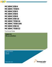 MC68HC705B16NCFN 数据规格书 1