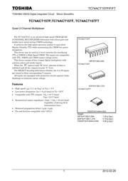 TC74ACT157FNELP datasheet.datasheet_page 1