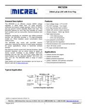 MIC5256-3.0YM5-TR datasheet.datasheet_page 1