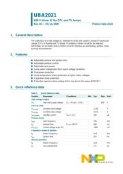 UBA2021T/N2,518 datasheet.datasheet_page 1