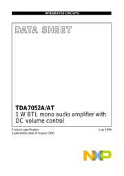 TDA7052AT/N2,112 datasheet.datasheet_page 1
