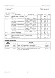 TEA1522 datasheet.datasheet_page 3