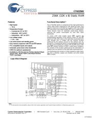 CY62256VLL-70ZXIT datasheet.datasheet_page 1