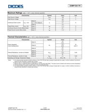 ZXMP10A17KTC datasheet.datasheet_page 2