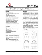 MCP1804T-C002I/OT 数据规格书 1