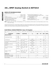 MAX4649EKA-T datasheet.datasheet_page 2