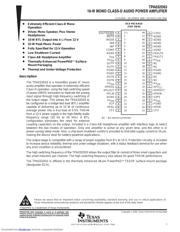 TPA032D03 datasheet.datasheet_page 1