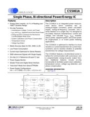 CS5461A-IS datasheet.datasheet_page 1