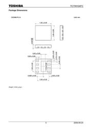 TC7WH34FC datasheet.datasheet_page 5