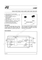 L6387 datasheet.datasheet_page 1