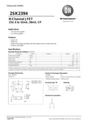 2SK2394-7-TB-E datasheet.datasheet_page 1