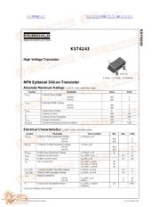 KST42 datasheet.datasheet_page 1