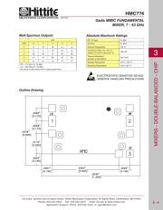 HMC774 datasheet.datasheet_page 4