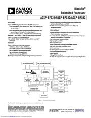 ADSP-BF532 数据规格书 1