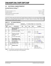 24AA64FT-I/MS datasheet.datasheet_page 2