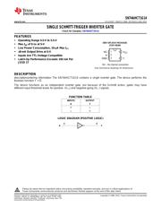 74AHCT1G14DCKTG4 datasheet.datasheet_page 1